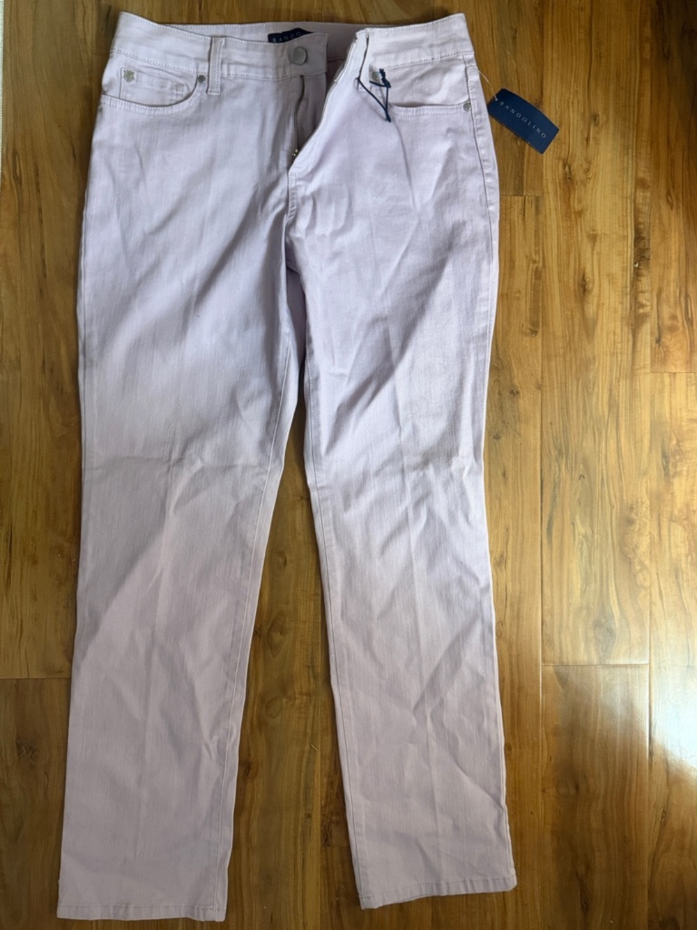 Bandolino Light Lavender Men’s Straight-Leg Chinos